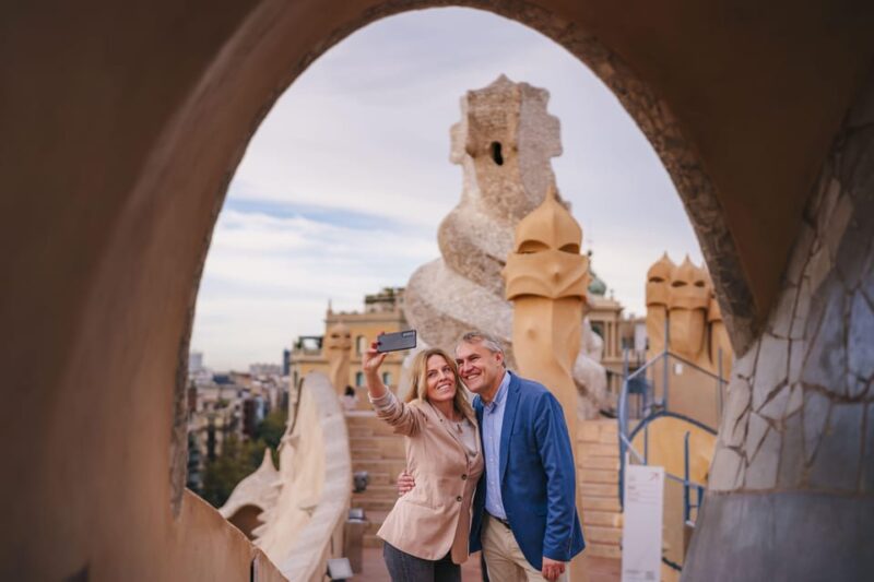 La Pedrera Premium: Exclusive Tour with Cava & Stunning View - Access to Hidden Spaces and Underground Areas