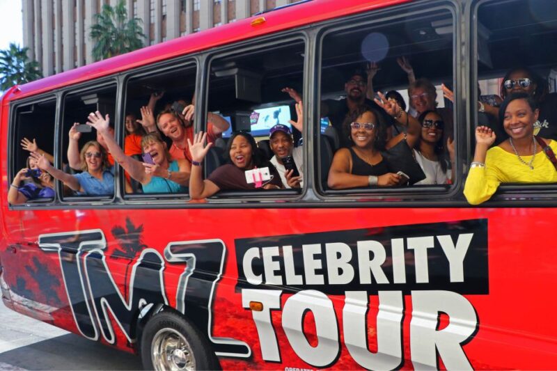 LA: TMZ Celebrity Tour & Big Bus 24-Hour Hop-on Hop-off Tour - Explore LA’s Celebrity Hotspots and Hollywood Landmarks for $99