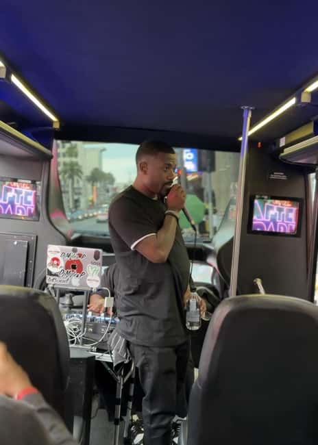 LA: TMZ Hollywood Bar and Club Tour with Onboard DJ - Surprises and Giveaways to Keep the Party Going