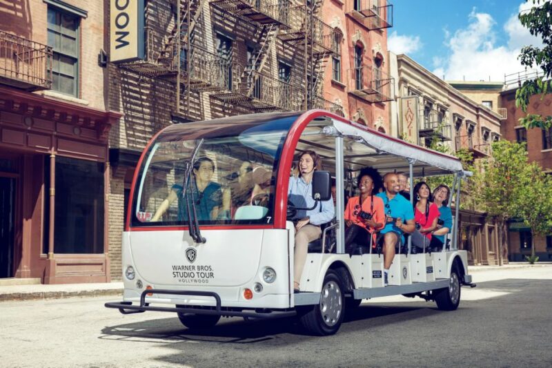 LA: Warner Bros Studio Entry with Hollywood Bus Tour Package - Hollywood sightseeing and landmark highlights