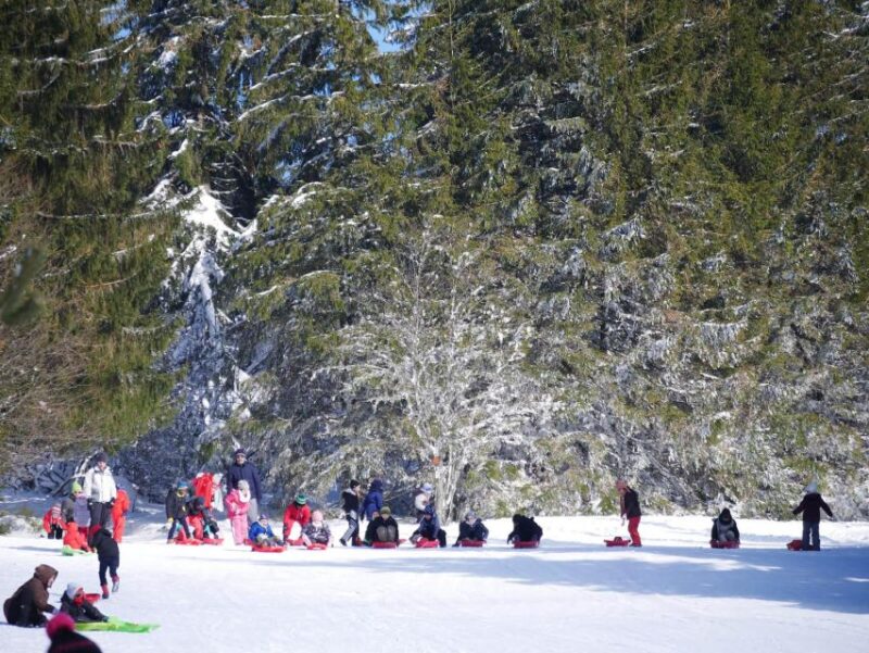 Lac Blanc: Snow Day Trip - Trails and Difficulty Levels in the Vosges Mountains