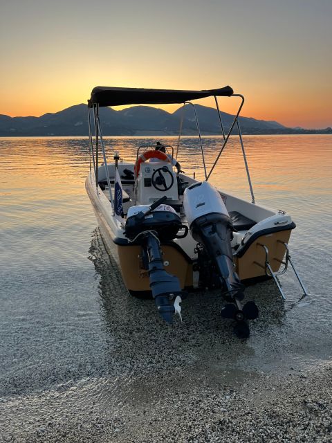 Laganas: Private boat rental with or without captain - Starting Point and Trip Duration