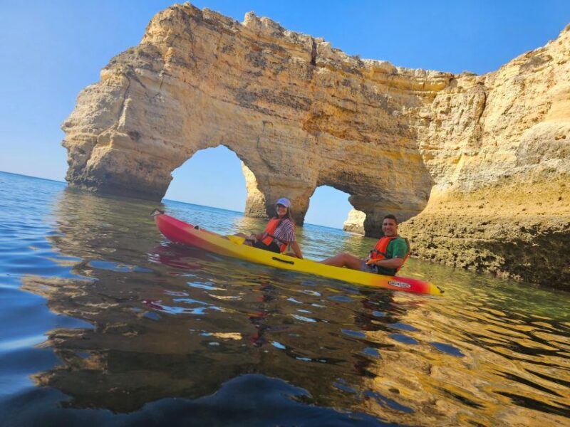 Lagoa: Benagil Cave and Marinha Beach Guided Kayaking Tour - Discover the Algarve Coastline with Guided Kayaking from Lagoa