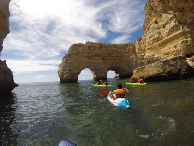 Lagoa: Benagil Caves Kayaking Tour - Experience the Benagil Cave by Kayak from Lagoa’s Marinha Beach for Just $34