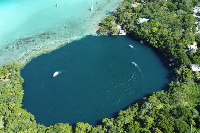 Lagoon of 7 colors from Costa Maya - Boat Tour and transportation - Cultural and Historical Insights at the Canal de los Piratas