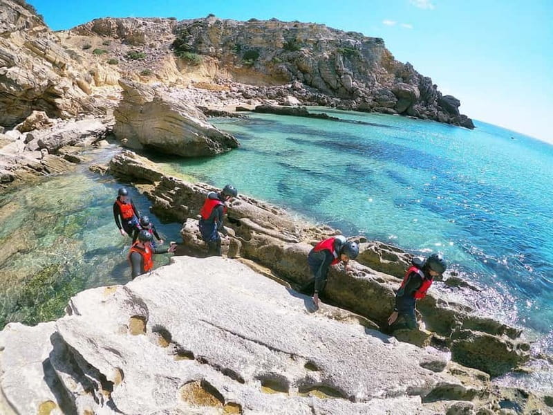 Lagos: Algarve Coasteering and Snorkeling Adventure - Cliffs, Jumps, and Underwater Exploration