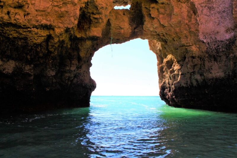 Lagos: Boat tour Ponta da Piedade with local guides - Inside the Ponta da Piedade Caves