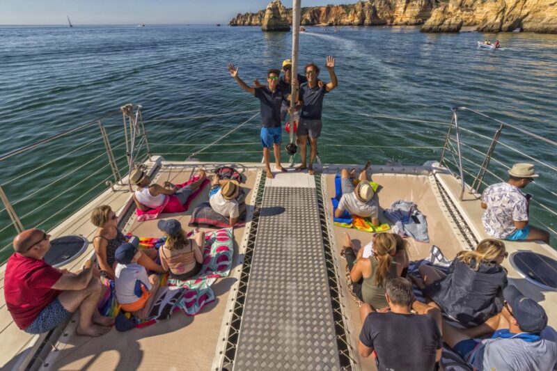 Lagos Catamaran Cruise to Ponta da Piedade & Praia da Luz - Onboard Bar Service and Refreshments