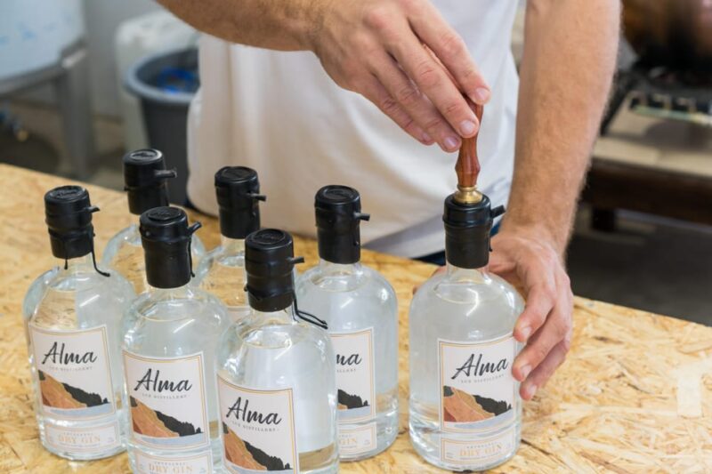 Lagos: Guided Gin Distillery Tour With Tasting at Alma Luz - The Tasting Experience at Alma Luz