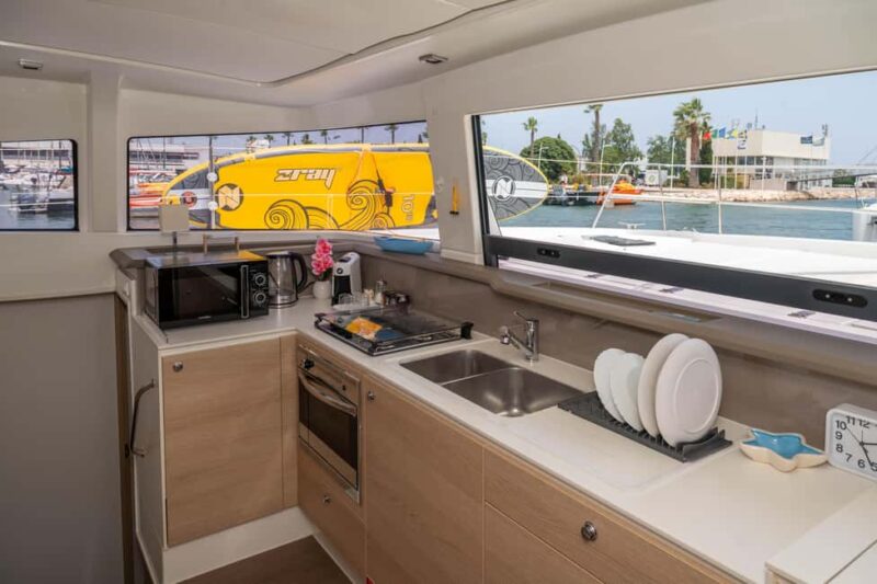 Lagos: Private Catamaran Cruise with Drinks and Snacks - The Catamaran’s Comfort and Safety Features