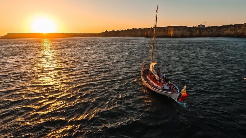 Lagos: Sunset Sail aboard a Traditional Boat with Prosecco - Prosecco and Refreshments on Board
