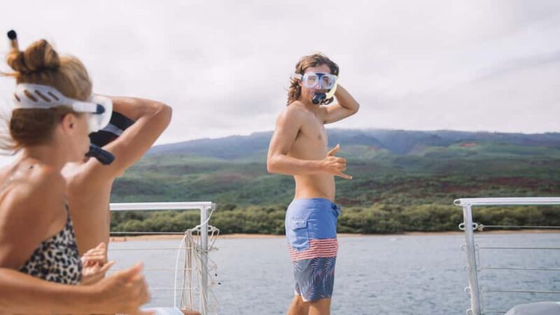 Lahaina: West Maui Snorkeling & Sailing Day Trip with Lunch - Food and Beverage Offerings on Board