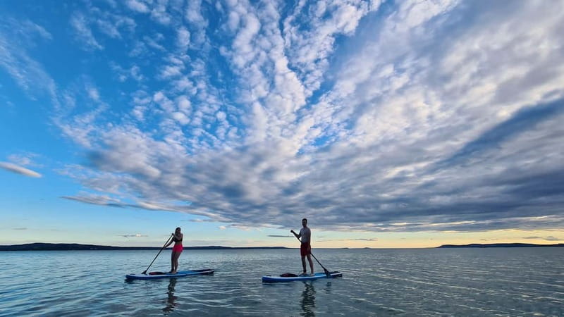 Lake Balaton 3 hour SUP tour - self-guided - Equipment and Support for a Stress-Free Paddle