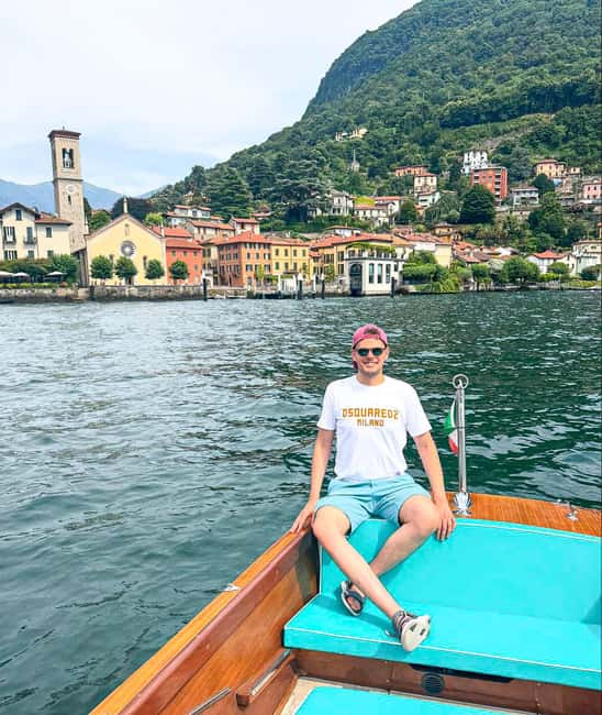 Lake Como: Classic Wooden Boat Cruise Shared Tour - Visiting Villa d’Este and Villa Fontanelle