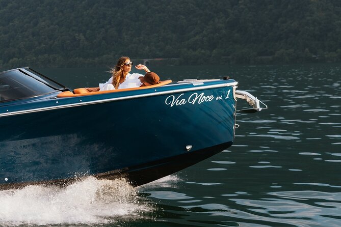 Lake Como: dream private luxury boat experiences - Key Points