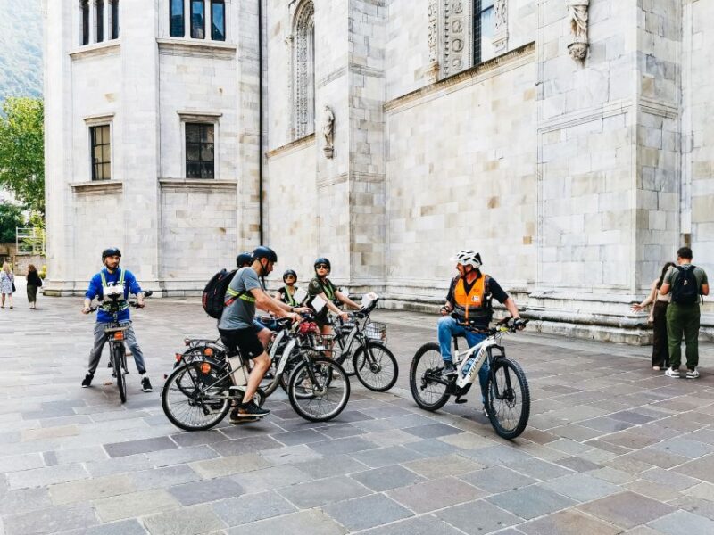Lake Como: eBike Tour with Live Guide, eHelmet, and iPad - The Technology-Enhanced Bike Experience