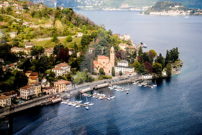 Lake Como Helicopter Tour with Stop for Lunch - Flying Over Bellagio and Its Villas