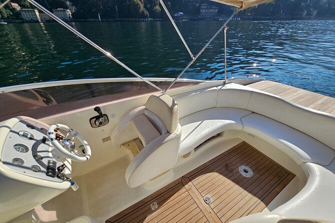 Lake Como: Shared boat tour and aperitif with Prosecco - The Artistic Touch at Parco Mosaici di Blevio