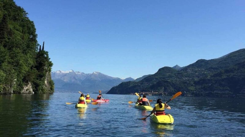 Lake Como: Small-Group Kayak Tour - Reaching Punta Spartivento, The Heart of Lake Como