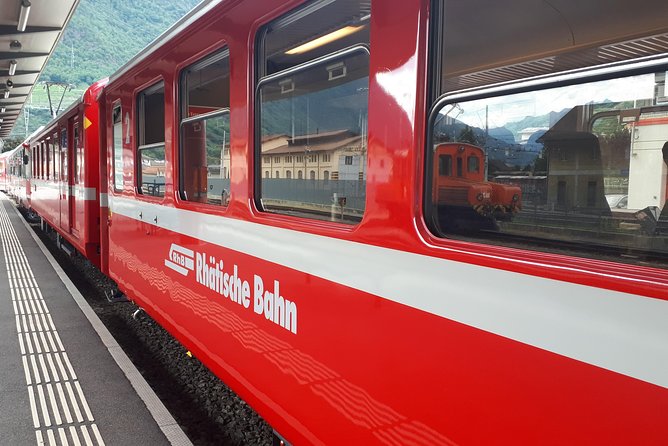 Lake Como, Swiss Alps and Bernina train. From Milan - The Bernina Express: The Most Beautiful Train Journey in the Alps