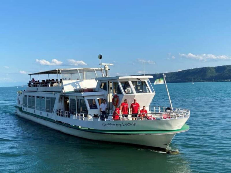 Lake Constance: Boat trip from Ludwigshafen  Marienschlucht & Teufelstisch - Discover the Scenic Beauty of Lake Überlingen on a Boat Trip from Ludwigshafen