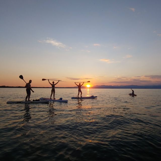 Lake Garda: Stand-Up Paddleboard Sunset Experience - Navigating Lake Garda’s Shoreline Before Sunset