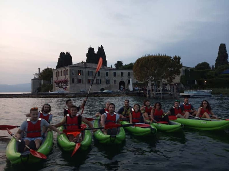 Lake Garda: Sunset Canoeing Tour to Punta San Vigilio - Starting Point at Bar Bikini in Garda