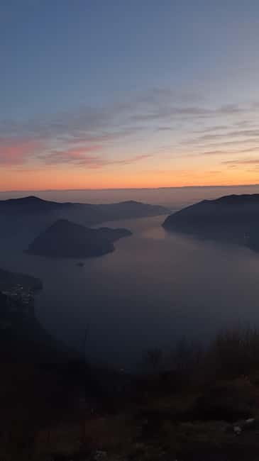 Lake Iseo from Brescia: Sunset day trip to Corna 30 Passi - Key Points