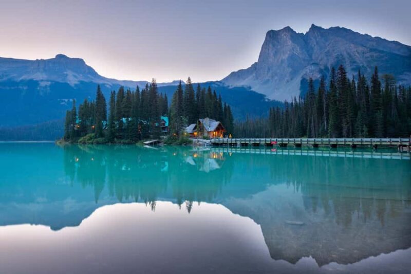 Lake Louise, Johnston Canyon Bow Falls Surprise Corner Tour - Key Points