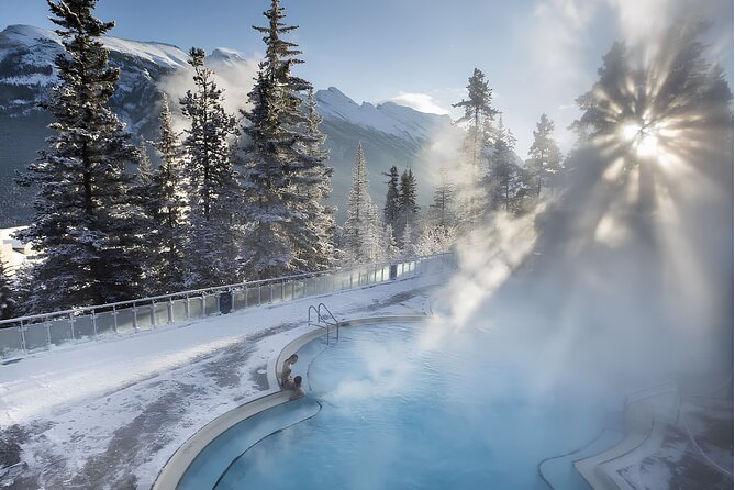 Lake Louise, Moraine Lake/Johnston Canyon, Banff Hot Springs Tour - Key Points
