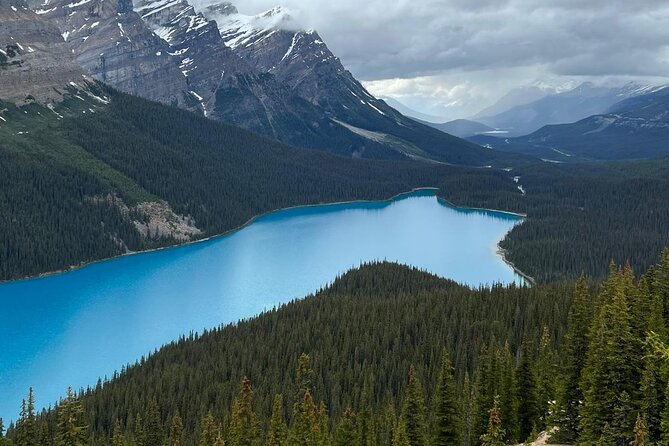 Lake Louise, Moraine Lake, Peyto Lake, Crowfoot Tour from Banff - Viewing the Striking Crowfoot Glacier