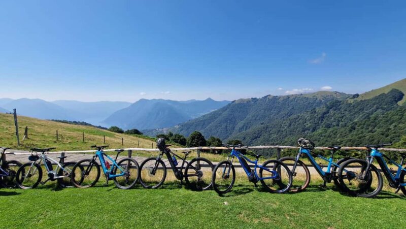 Lake Lugano: E-bike tour on the balcony of Italy - Mt. Sighignola - The Climb to Mt. Sighignola for Breathtaking Vistas