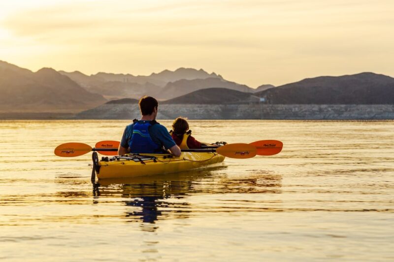 Lake Mead: Sunset Kayaking Tour with Dinner and Campfire - Experience a Sunset Kayaking Tour at Lake Mead with Dinner and Campfire