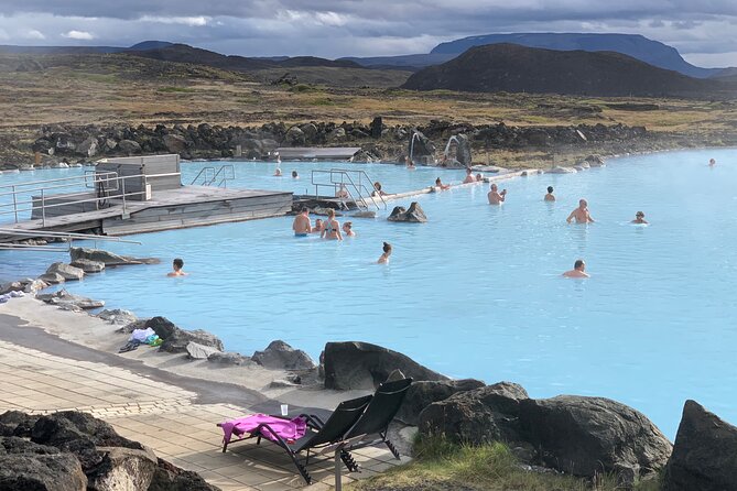 Lake Myvatn and Godafoss Waterfall Day Tour from Akureyri - Relaxing at the Myvatn Nature Baths