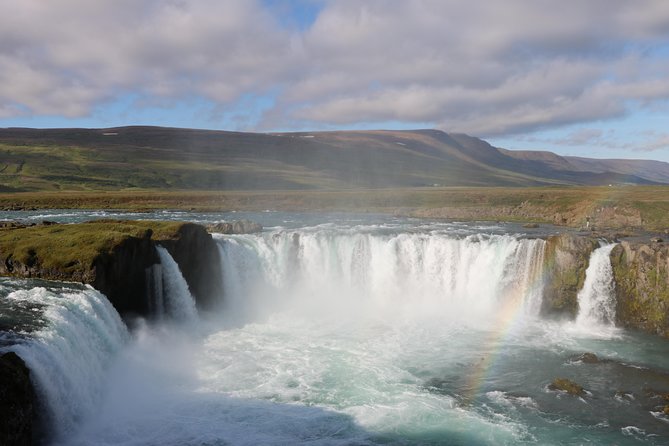 Lake Mývatn and Powerful Dettifoss Day Tour from Akureyri - Standing in Awe at Dettifoss Waterfall