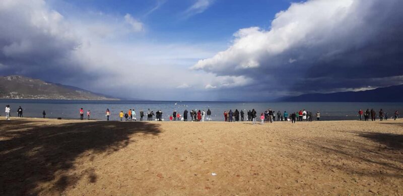 Lake Ohrid: UNESCO Heritage Tour & Hidden Gems - Visiting the Red Stone Factory and Pogradec
