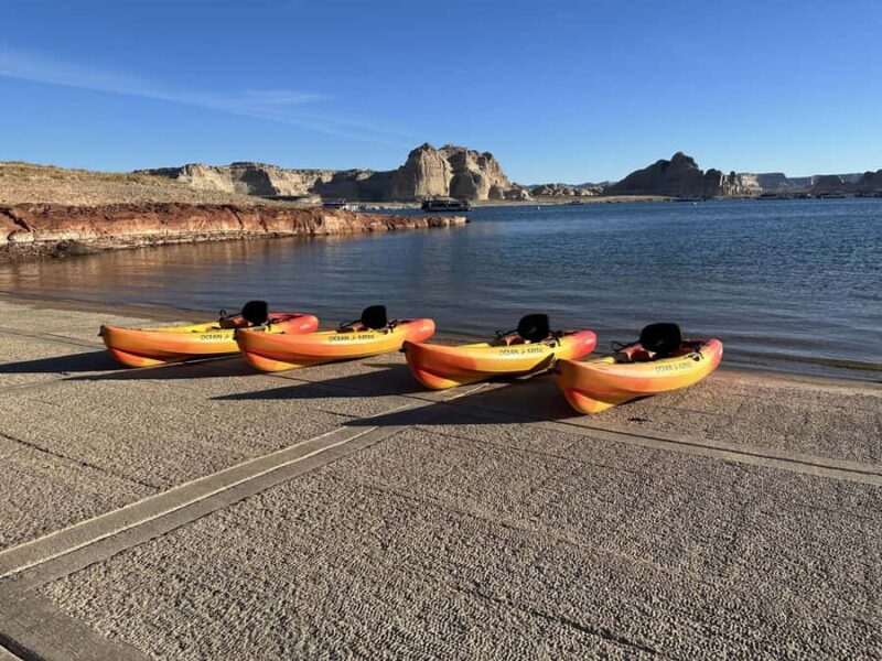 Lake Powell: Single Kayak Rental from Wahweap Launch Ramp - Key Points