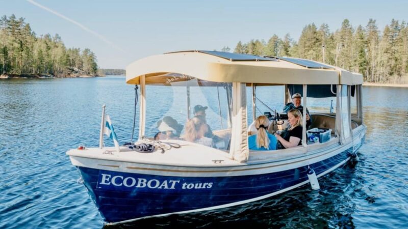 Lake Saimaa story cruise by Ecoboat in Puumala - Experience the Lake Saimaa in 90 Minutes
