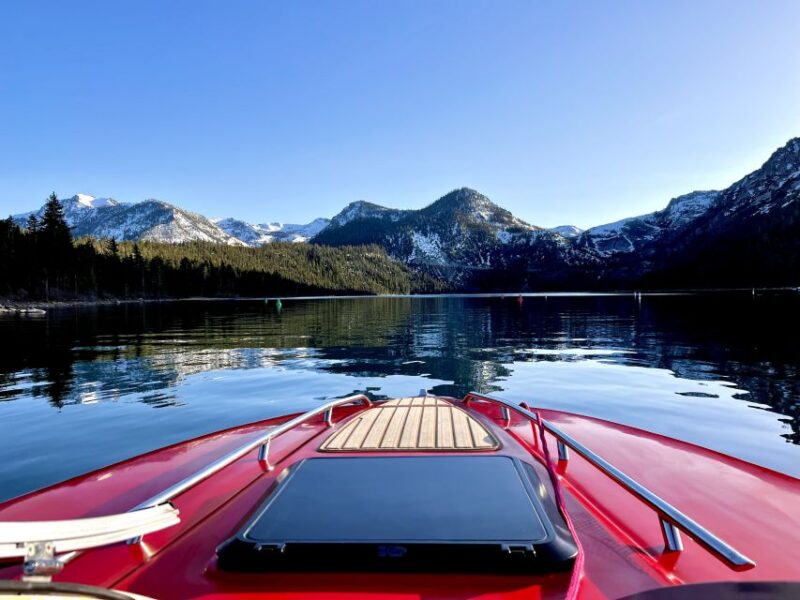 Lake Tahoe: 2-Hour Private Boat Trip with Captain - Key Points