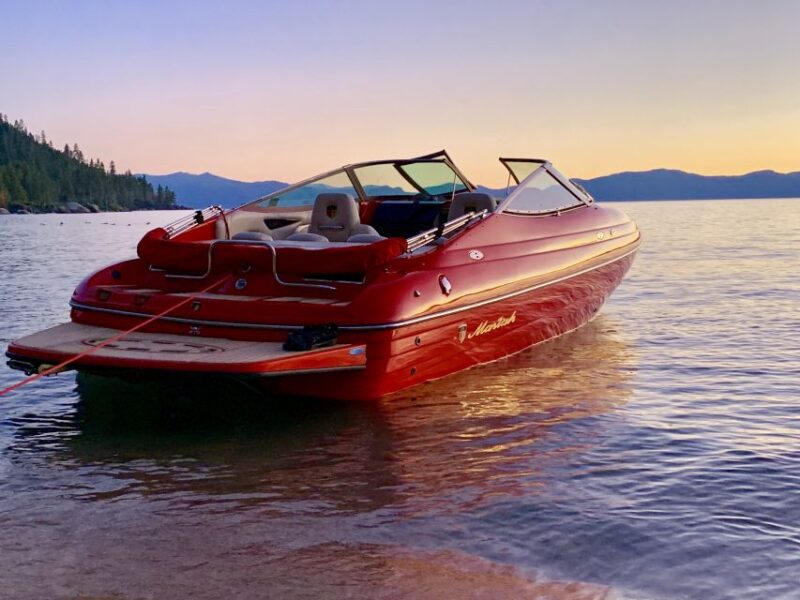 Lake Tahoe: 2-Hour Private Boat Trip with Captain - Refreshing and Fun Water Activities