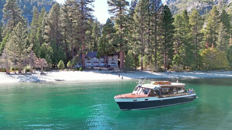 Lake Tahoe: Emerald Bay Wine-Tasting Boat Tour - Food Options and Add-Ons at the Tahoe Keys Marina