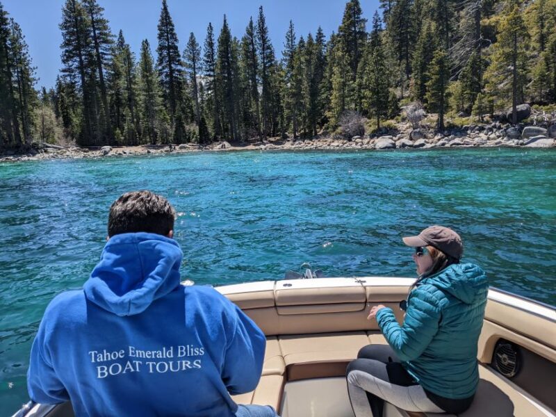 Lake Tahoe: Lakeside Highlights Yacht Tour - Whiskey Cove: Clear Waters and Secluded Charm