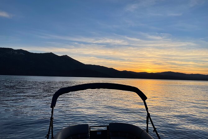Lake Tahoe Luxury Pontoon Boat Rental Captain Cost Not Included - Key Points