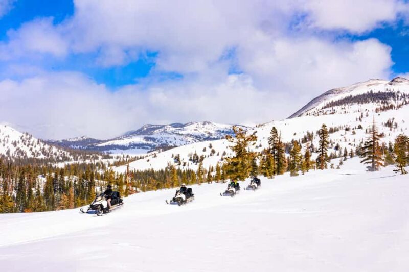 Lake Tahoe: Summit Snowmobile Tour with Scenic Views - Starting Point and Pickup Options