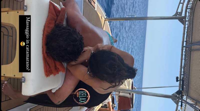 Lampedusa: PRIVATE catamaran tour with massage service - Experience the Ultimate Luxury with a Private Catamaran in Lampedusa