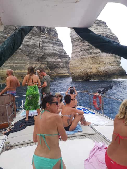 Lampedusa: Yacht excursion, swimming stops and typical lunch - The East Coast and Grottacce Caves