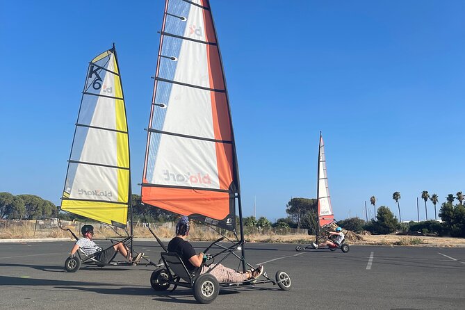 Land Sailing in Limassol - The Karts and Equipment: Fast, Safe, and Friendly for All