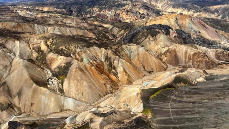 Landmannalaugar: Helicopter tour with 3 Landings - Key Points