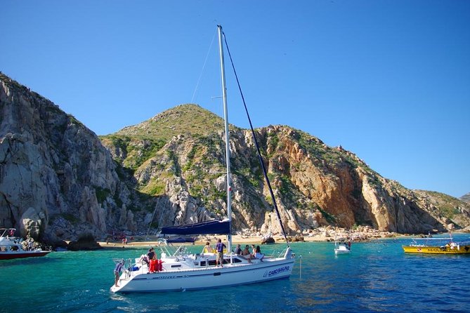 Lands End Luxury Sail and Snorkel Cruise in Cabo San Lucas - Snorkeling at the Arch: Fish, Crowds, and Clear Waters