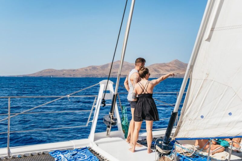 Lanzarote: Day Trip to the Papagayo Beaches by Catamaran - Lunch on the Water: Spanish Paella and More